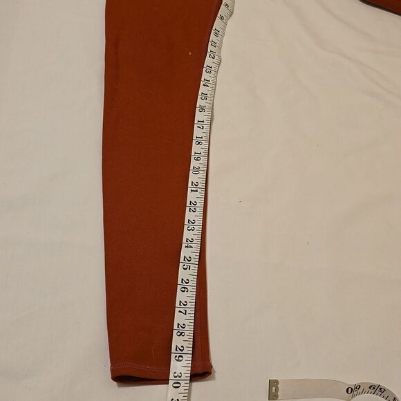 , Alo yoga high waist rust color leggings size small. - Picture 5 of 6